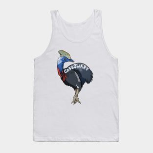 Cassowary Australian Bird Tank Top